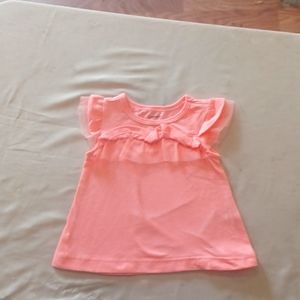 Carters 6 mo sleevless shirt girls